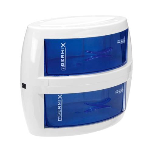 Sterilizator UV Germix cu 2 sertare pentru ustensile manichiura si coafor
