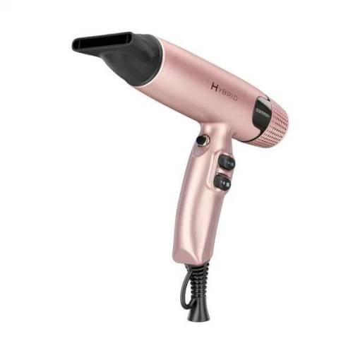 Uscator pentru par Hybrid - Gamma Piu - Gold Rose