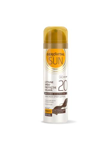 Lotiune Spray Protectie Solara Spf 20 Sun
