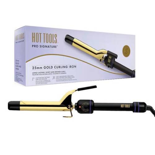 Ondulator Hot Tools Gold Curling - 25 mm - placat cu aur - Pro Signature - Htir1575uke