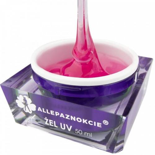 Gel UV Allepaznokcie Jelly Pink Glass - 50 ml