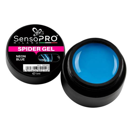 Spider Gel SensoPRO Neon Blue - 5 ml