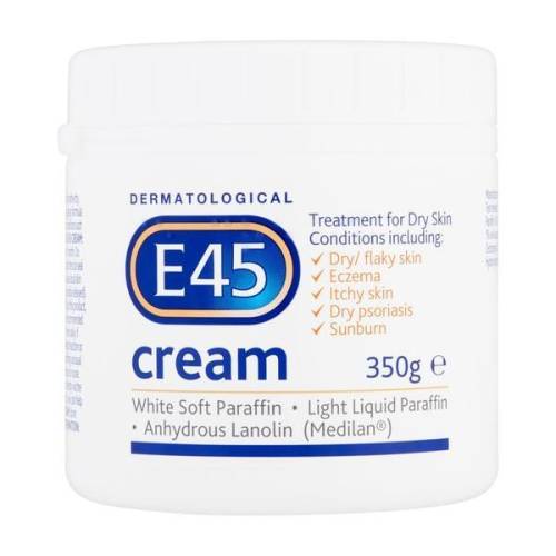 Crema dermatologica neparfumata pentru piele uscata E 45 - 350 g