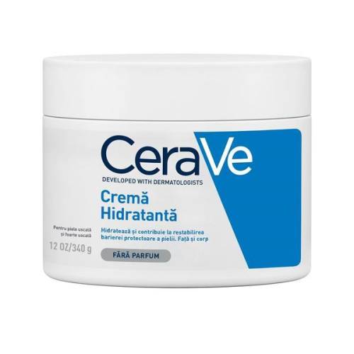 Crema hidratanta pentru fata si corp piele uscata si foarte uscata - CeraVe - 340 g