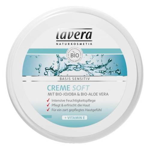 Crema Soft Hidratanta pentru Ten si Corp Basis Sensitiv Lavera - 150 ml