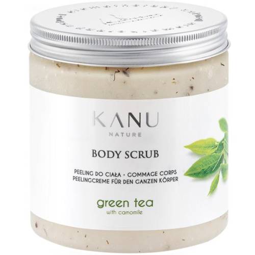Exfoliant Corporal cu Ceai Verde si Musetel - KANU Nature Body Scrub Green Tea with Camomile - 350 g