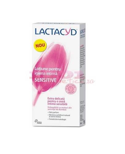 Lactacyd lotiune pentru igiena intima sensitive