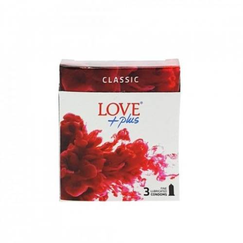 Love +plus classic prezervative set 3 bucati