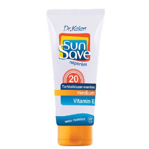 Crema pentru Protectie Solara Sun Save SPF20 Dr Kelen - 100 ml