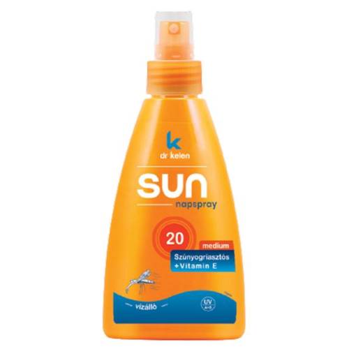 Spray pentru Protectie Solara si Anti Tantari Sun SPF20 Dr Kelen - 150 ml