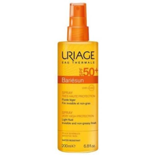Spray de protectie solara pentru fata si corp cu Spf 50+ Bariesun - Uriage - 200 ml