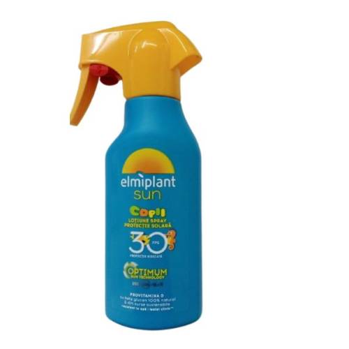 Sun Lotiune Protectie Solara Spray pentru Copii Elmiplant - 200 ml