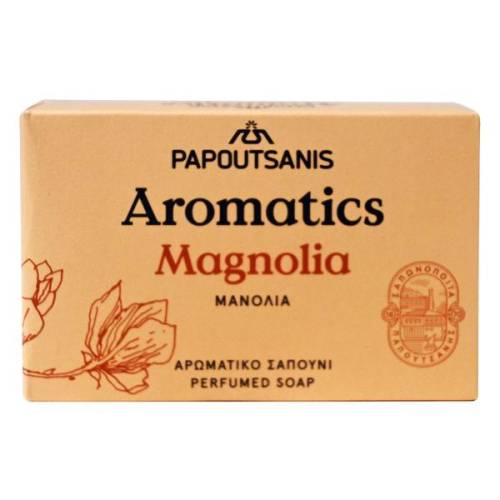 Sapun Solid cu Magnolie - Magnolia Aromatics - Papoutsanis - 100 g