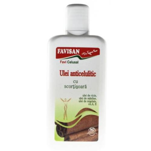 Ulei Anticelulitic cu Scortisoara Favicelusal Favisan - 125ml