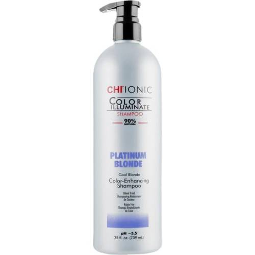 Sampon Nuantator Blond Platinat - CHI Farouk Ionic Color Illuminate Shampoo Platinum Blonde - 739 ml