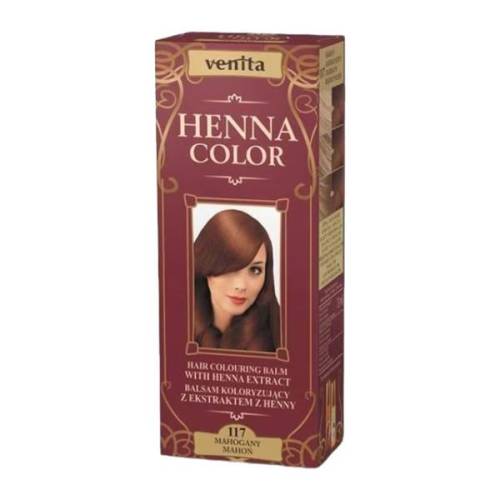 Balsam Colorant cu Extract de Henna Color Venita - Henna Sonia - Nr 117 Mahon - 75 ml