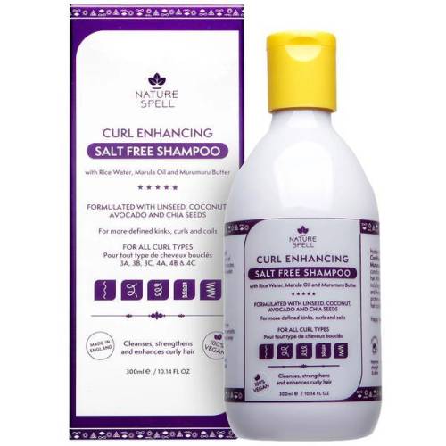 Sampon pentru Definire & Ingrijire a Parului Cret - Nature Spell Curl Enhancing Shampoo - 300ml