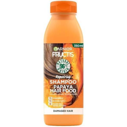 Sampon pentru par - Garnier Fructis - Repairing Papaya Hair Food - 350 ml