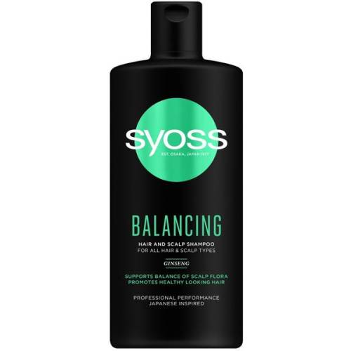 Sampon pentru Toate Tipurile de Par si Scalp - Syoss Professional Performance Japanese Inspired Balancing Hair and Scalp Shampoo for All Hair &...