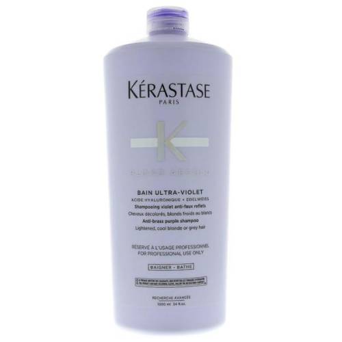 Sampon Violet pentru Neutralizarea Tonurilor Galbene - Kerastase Blond Absolu Bain Ultra-Violet Anti-Brass Purple Shampoo - 1000ml