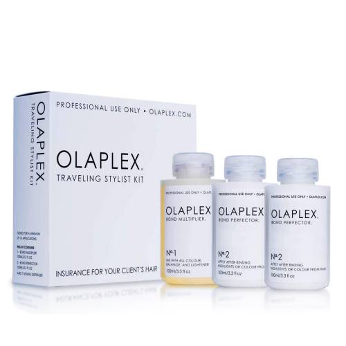 Olaplex Kit pentru salon Traveling: Bond Multiplier No 1 100ml + 2 x Bond Perfector No 2 100ml