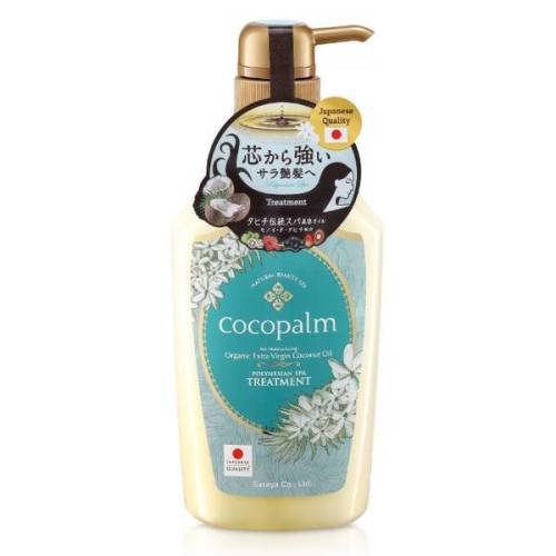 Tratament Cocopalm Polynesian SPA pentru hidratarea parului cu ulei organic din nuca de cocos si cheratina - 600ml