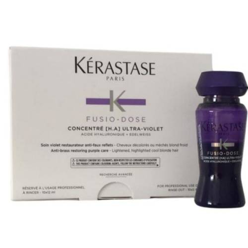 Tratament Concentrat Ultra Violet - Kerastase Fusio - Dose Concentre  Ultra-Violet - 10x 12 ml
