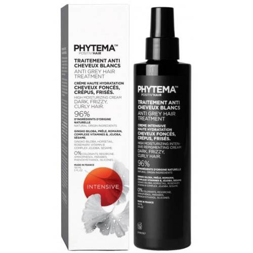 Tratament repigmentare pentru par alb sau grizonat - Creme Intensive - Positiv'Hair - Phytema 150ml