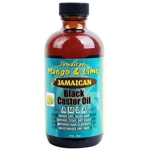 Ulei de ricin negru si Amla - pentru piele si scalp uscat - Jamaican Mango &amp; Lime - 118 ml