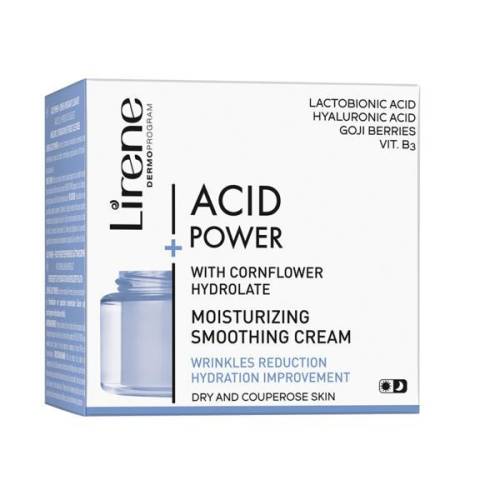 Crema Acid Power hidratanta si netezitoare zi/noapte Lirene - 50ml