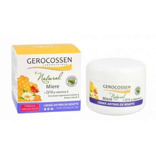 Crema Antirid de Noapte Natural Gerocossen - 100 ml
