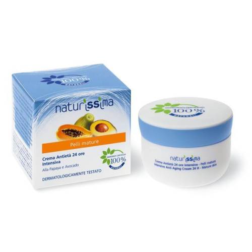 Crema antirid - ten normal si deshidratat cu papaya si avocado - Naturissima - 50 ml