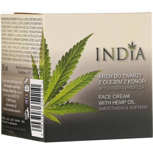 Crema de fata - India Cosmetics - with Hemp Oil - 50 ml