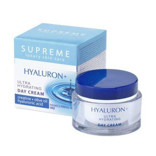 Crema de fata - Supreme - Hyaluron+ - Ultra Hydrating - 50 ml