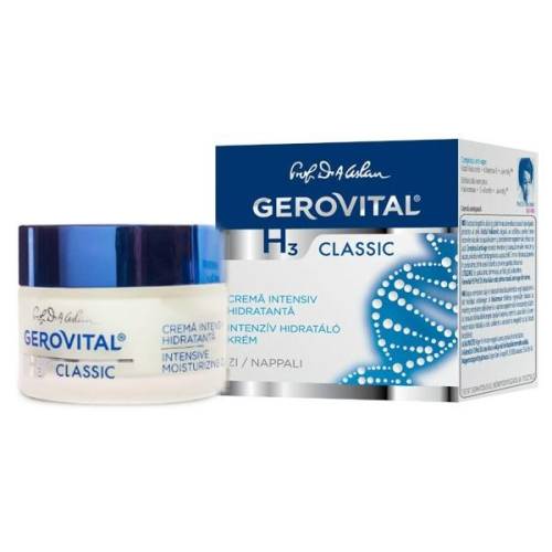 Crema Intensiv Hidratanta - Gerovital H3 Classic Intensive Moisturizing Cream - 50ml