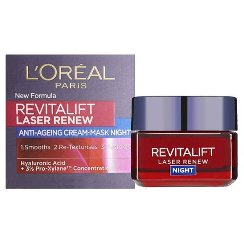 Crema de noapte - Loreal - Revitalift Laser Renew - Hyaluronic Acid - 50 ml