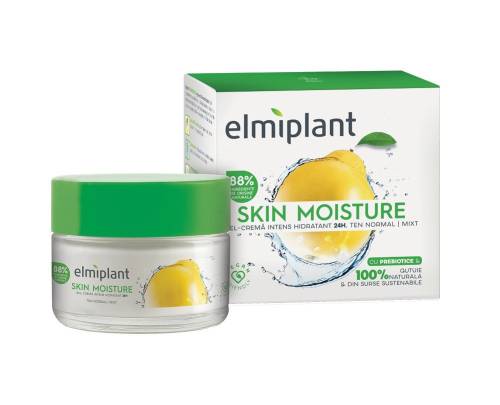 Elmiplant skin moisture crema hidratanta de zi cu gutuie