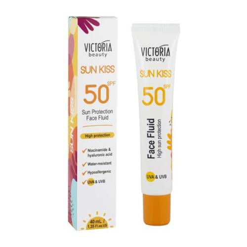 Protectie Solara pentru Fata Sun Kiss SPF 50 - Victoria Beauty - 40 ml