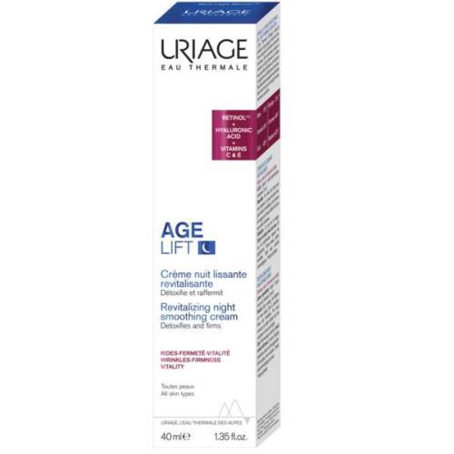 Crema detox revitalizanta de noapte Age Lift - Uriage - 40 ml