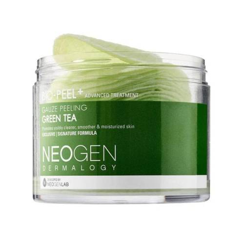 Dischete exfoliante cu ceai verde Neogen - 30 buc