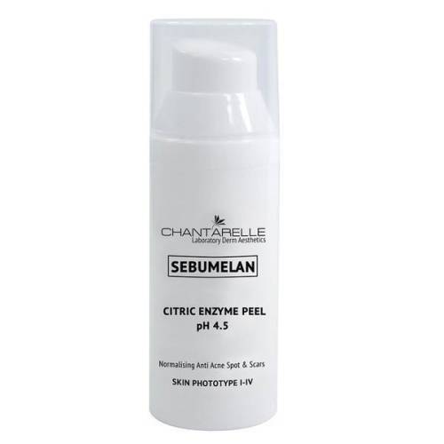 Exoliant Chantarelle Sebumelan Holistic Citric Enzyme Peel pH 45 Anti Acne Spot & Scars CD042050 - 50ml