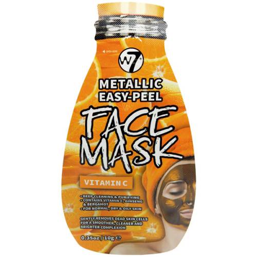 Masca Metalica cu Vitamina C - W7 Metallic Easy-Peel Face Mask - 10 g