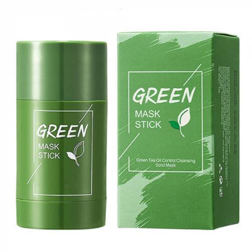 Masca Stick pentru Ten cu Ceai Verde si Argila - Anti-acnee - impotriva Excesului de Sebum - Anti-inflamator - Anti-pori dilatati