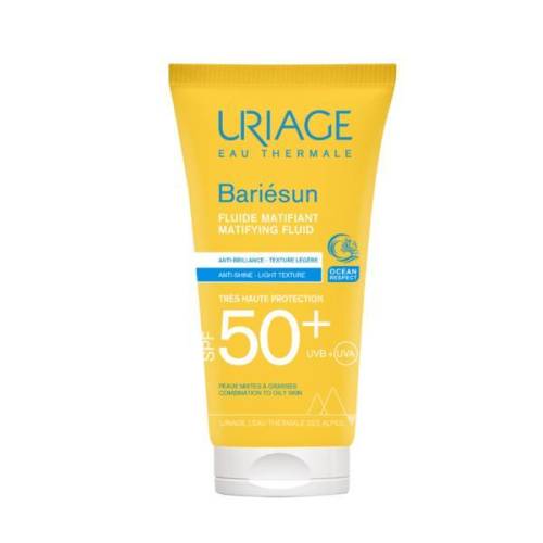Fluid hidratant cu SPF 50+ Bariesun Mat - Uriage - 50 ml
