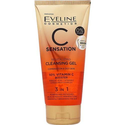 Gel curatare ten Eveline Cosmetics 3 in 1 C Sensation - 150 ml