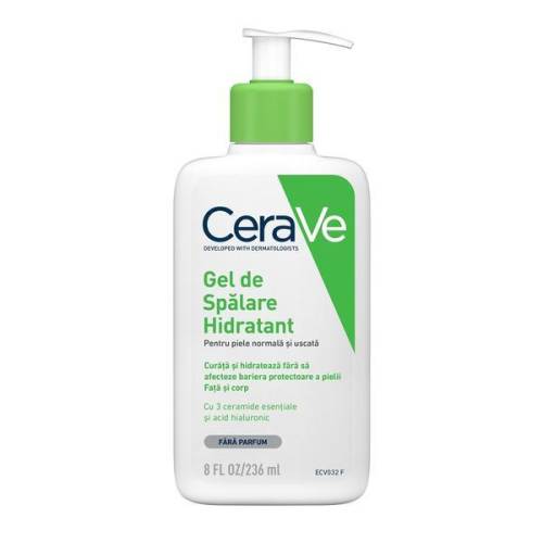 Gel de spalare hidratant pentru piele normala si uscata - CeraVe - 236 ml