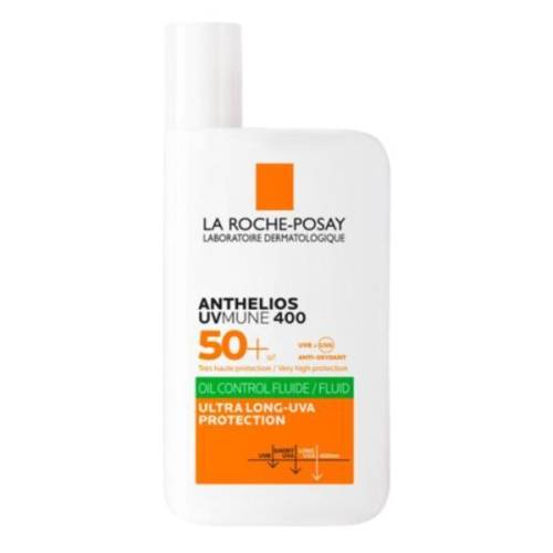 Fluid cu protectie solara SPF 50+ pentru fata Anthelios UVmune 400 Oil Control - SPF 50+ - La Roche-Posay - 50 ml