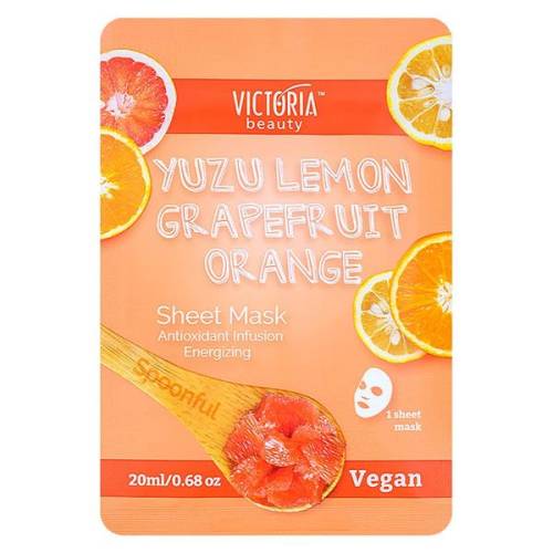 Masca de Fata Antioxidanta cu Lamaie Yuzu - Grapefruit si Portocala Victoria Beauty Camco - 20 ml