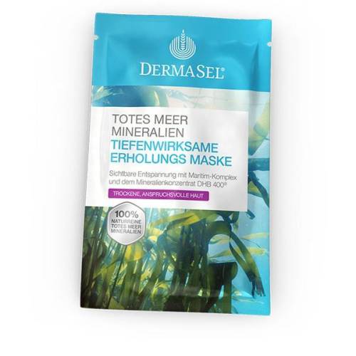 Masca de fata revitalizanta - cu alge - vitamina E - minerale - Dermasel - 12 ml