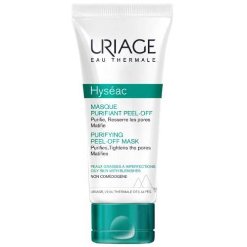 Masca purifianta peel-off Uriage Hyseac pentru ten mixt/gras - 50 ml